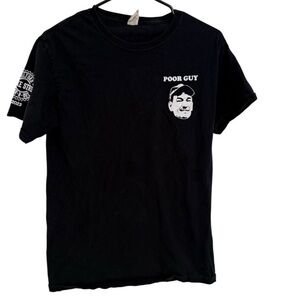 Fruit Of The Loom Milford Michigan Smoke Street Barbecue Tee Black Size Small